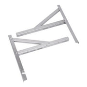 2PC Heavy Duty Window Air Conditioner Support Bracket, Thickened AC Rack Split Hanging Rack, Maximum Load to 200KG