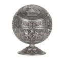 thumbnail image 1 of Cendrier rétro avec couvercle, décoration pour la maison, le bureau, le salon, l'artisanat, accessoires pour fumeurs, 1 of 4