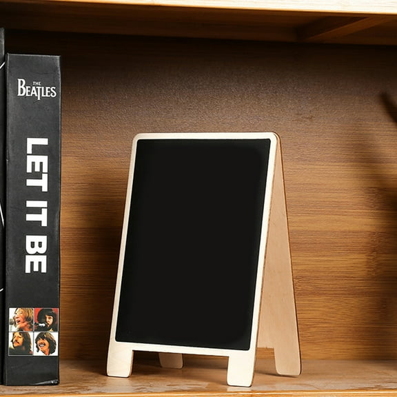 HEMOTON 3 Pcs Big Chalk Board Wooden Message Decorative Chalkboard Wedding