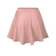 thumbnail image 2 of KOGMO Womens Basic Solid Versatile Stretchy Flared Casual Skater Skirt, 2 of 5