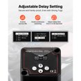 thumbnail image 5 of KFFKFF Dual Battery Isolator Kit, 12V 140 Amp, Manual and Automatic Voltage Relay with LCD Voltmeter, Smart Battery Isolator for Lead-Acid Batteries, Suitable for UTV and ATV Applications, 5 of 9