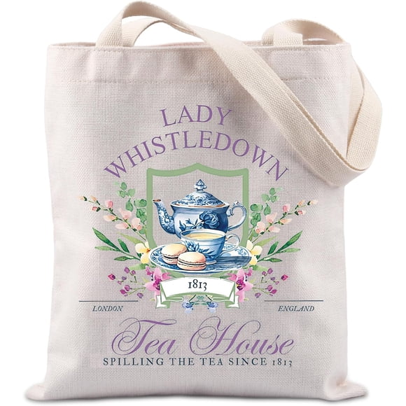 Sac Fourre-Tout Inspiré du Livre Regency Bridge, Cadeau Inspiré de la Série Télévisée Anglaise, pour Amateur de Drames Historiques