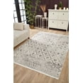 thumbnail image 2 of LosMochis Beige Modern Polyester Area Rugs for Living Room Washable Rugs Boho Moroccan Area Rug Soft Geometric Bohemian Carpet Distressed Indoor Rug for Bedroom Dining Room Office Nonslip Rug, 2 of 9