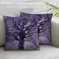 thumbnail image 3 of Orinice Leaves Graphic Decorative Cushion Throw Pillow Cover for Home Couch Living Room Bed Sofa Car Bedroom 24x24in, 3 of 5