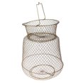 thumbnail image 3 of Jaula de Cangrejo de Camarón de Canasta de Pescado de Alambre de Acero Plegable - 30 Cm 30 centimetros Sunnimix Flotante cesta de alambre, 3 of 7