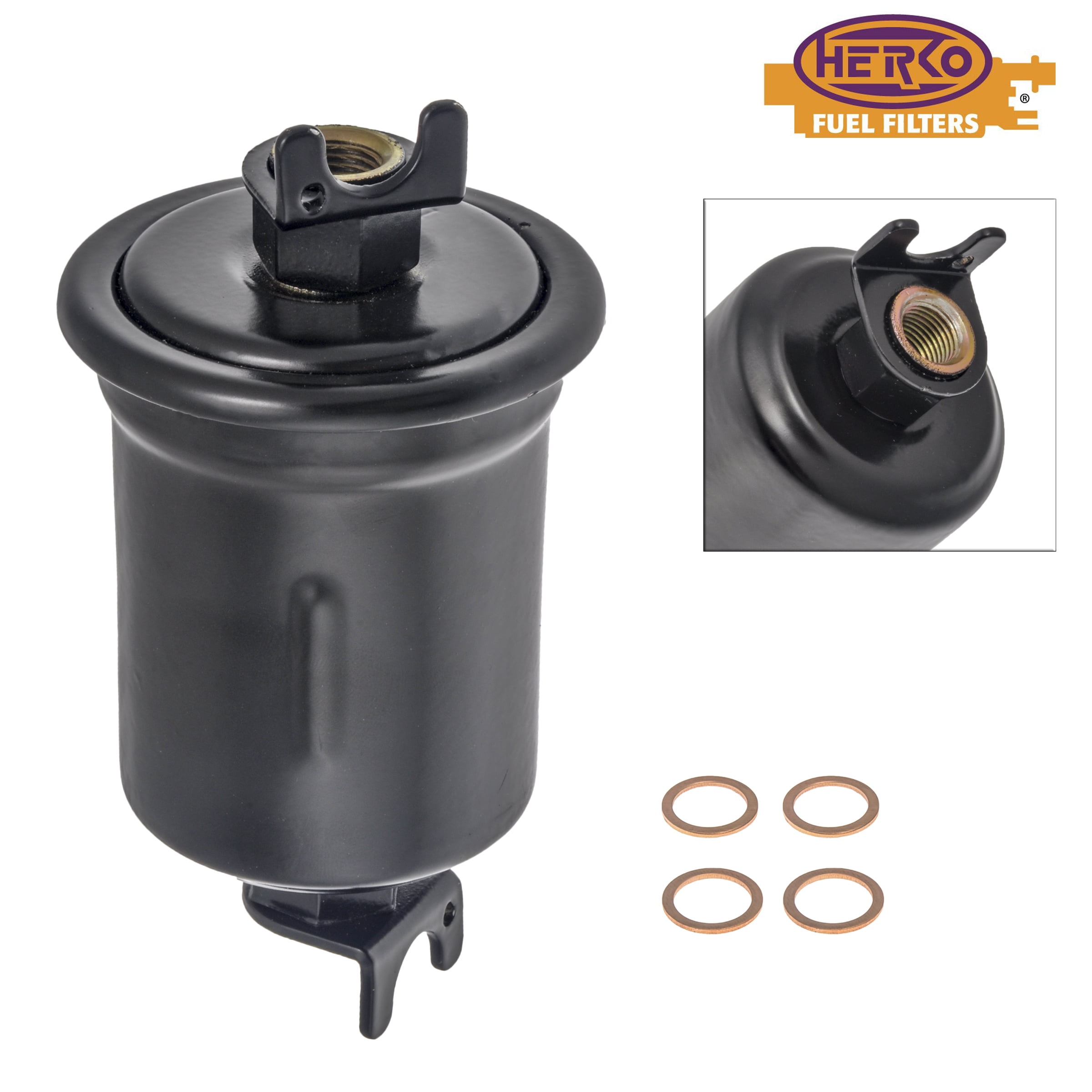 Herko Fuel Filter FMB24 for Dodge Mitsubishi Stealth 3000GT 1991-1999 - Walmart.com - Walmart.com | Gt 3000 Fuel Filter Location | | Walmart