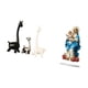 thumbnail image 5 of Estatua de ciervo alce,Estatua de jirafa de cerámica,adorno moderno para decoración del hogar,Letrero de mesa,Decoración de escritorio acrílica Rincón festivo Decoración del, 5 of 8