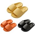 thumbnail image 2 of Bathroom Slippers Quick Dry Solid Color Thickened Home Sandals Shower Slippers, 2 of 10