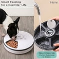 thumbnail image 3 of iHome 6-Meal Automatic Pet Feeder for Wet & Dry Food with 24-Hour Programmable Timer, 3 of 7