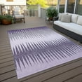 thumbnail image 6 of Addison Rugs Chantille Indoor/Outdoor Transitional Stripes Purple Washable Rectangle Rug, 10' x 14', 6 of 6