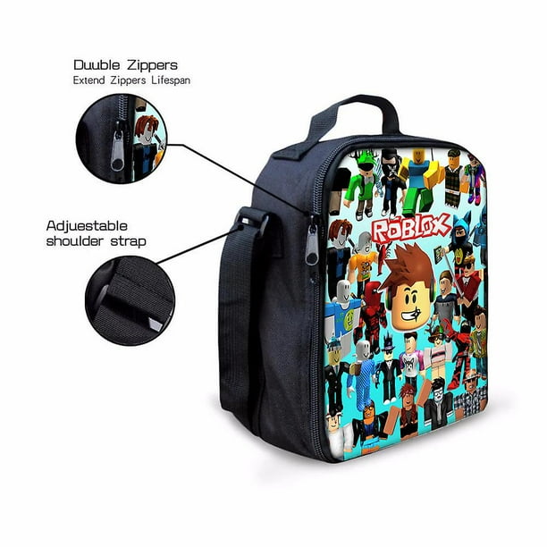 Roblox Kids Lunch Box Bag reusable Lunch Box For Picnic School For Hot Or Cold Snacks Bento Boxes Gifts Walmart