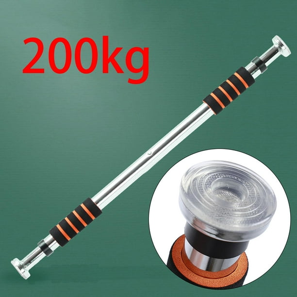 Pull up Bar Door Horizontal Bar Adjustable Length Telescopic Wall Mounted Stainless Steel for Home Use Exercise Fitness Strength Exercising Walmart