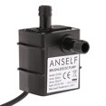 thumbnail image 2 of Anself Ultra-quiet DC12V 5W Micro Brushless Oil Pump Waterproof Submersible Fountain Aquarium Circulating 260LH Lift 350cm, 2 of 5