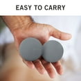 thumbnail image 6 of Microdry Dual-Ball Massage Roller for Deep Tissue Relief, Grey, 6 of 6