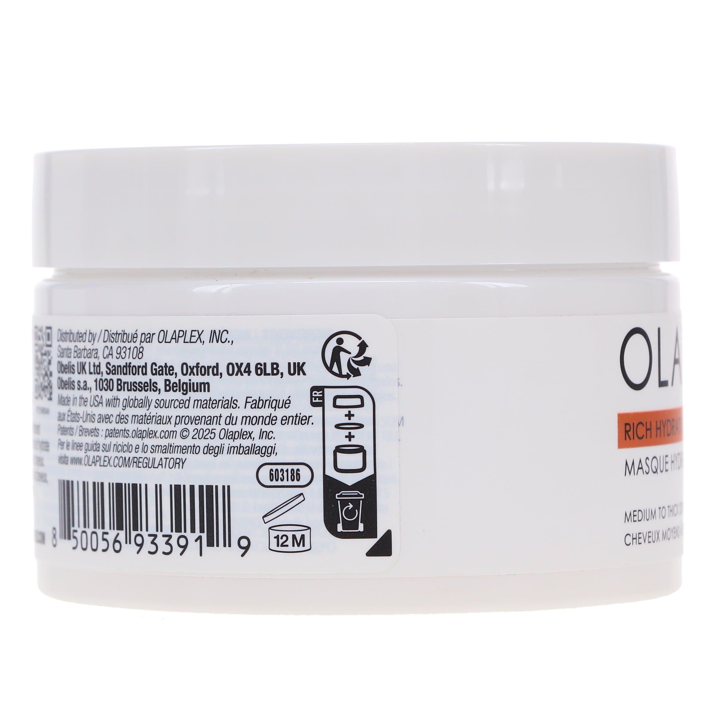 Olaplex Rich Hydration Mask Medium to Thick or Dry Hair 6.7 oz