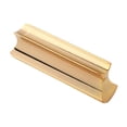thumbnail image 2 of Almencla Guitar Slide for Acoustic Finger Slide Tube Instruments Metal Lightweight Alloy Sliding Block Accessories for Professional Gold, 2 of 8
