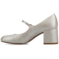thumbnail image 2 of Journee Womens Okenna Low Heel Square Toe Pumps, Widths Available, 2 of 8