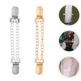 thumbnail image 3 of 2 uds Clips para suéter Clips para cárdigan de mujer Clip de sujeción para vestido suéter chal Collar broche Clips, 3 of 5