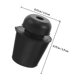 thumbnail image 2 of unbranded 40Ud Cojines Amortiguadores De Goma Para Y Puertas Auto Universal Color Negro, 2 of 8