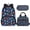 Ball, variant on COEQINE 3 Pack Suit Junior High School Bags Casual Daypack Zipper Closure Pencil Holder Adjustable Lunch Bag for Outdoor Activities Cute Ladybug