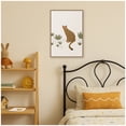 thumbnail image 2 of Kate and Laurel Framed Canvas Wall Art Print Leopard II by July Art Prints, 23 x 33 Sylvie Dark Gold Frame, Whimsical, Animal Art for Wall Decor, 2 of 8