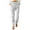 White, variant on Women's Pants White Pants for Women Tightness Trousers Pocket Casual Plus Size High Waist Pants L-3XL