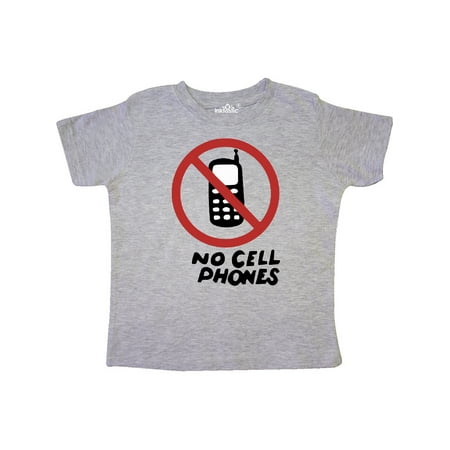 

Inktastic No Phones Gift Toddler Boy or Toddler Girl T-Shirt