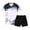 Black, variant on CAICJ98 Kids Soccer Jerseys for Boys Girls Training Outfit Team Uniform Athletic Shirts Sportswear Kit (Black,13-14 Years)