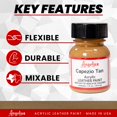 thumbnail image 2 of Angelus Pintura Acrílica para Cuero Capezio Bronceado 1oz, 2 of 9