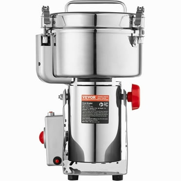 VEVOR 2000g Commercial Spice Grinder – High-Speed Electric Grain Mill for Herbs, Spices, and Grains