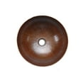 thumbnail image 2 of Premier Copper Products  Small Round Vessel Hammered Copper Sink, 2 of 3