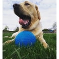 thumbnail image 4 of Pelota de fútbol Jolly Pets Dog Toy, tamaño mediano, azul océano, 15 cm, 4 of 5