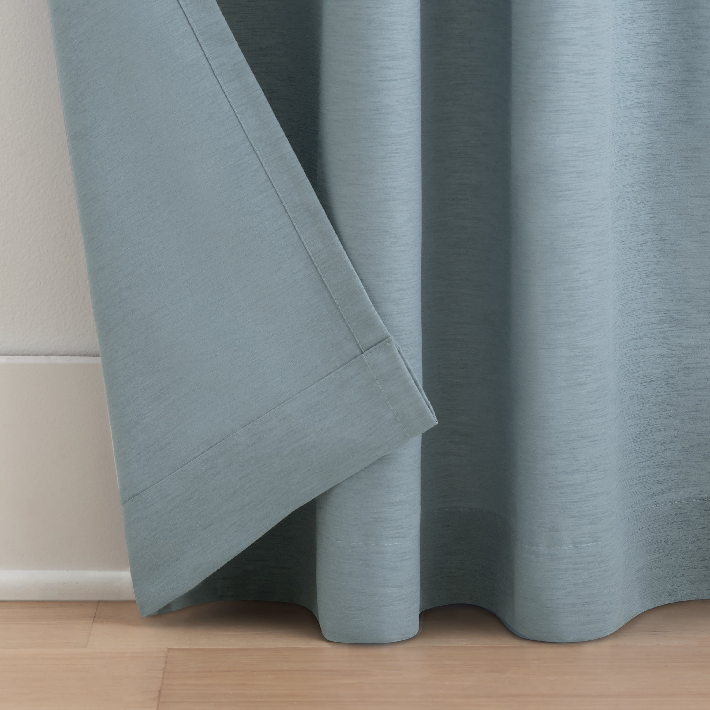 Waverly Serendipity Pinch Pleat Back Tab Light Filtering Curtain Panel, 25" x 84"