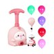 thumbnail image 4 of Juguete lanzador de globos para niños, globo de inercia, coche, globo Rosa, 4 of 9