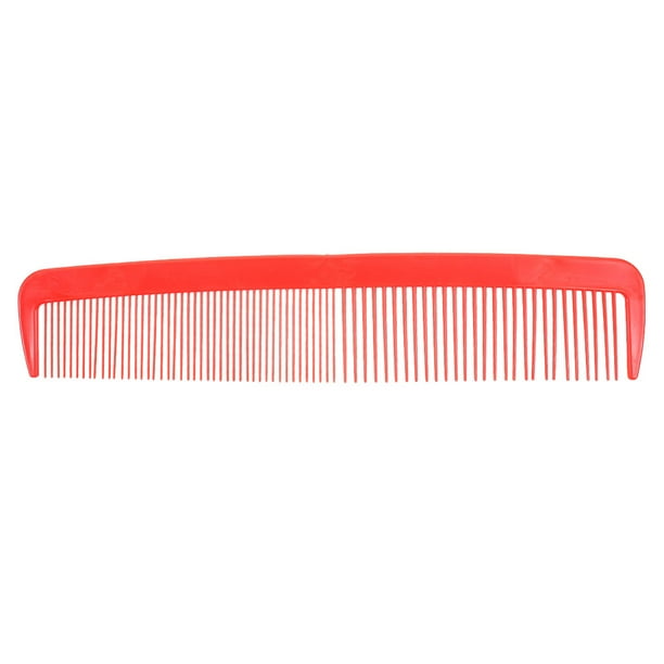Peine grande gigante, peine de payaso gigante, cepillo de pelo divertido, peine de plástico para mujeres, peine de disfraz de comedia para fútbol, barbilla, peine de bigote de dientes anchos, rojo