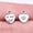 Tibet silver, variant on Multicolor 500Pcs Tibet Silver Love My Cat Paw Print Heart Charms 12X8MM B16364-Bronze plated-500 PCS