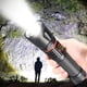thumbnail image 1 of Linterna LED 1000 lúmenes Linterna de mano recargable con zoom súper brillante | 4 modos (Bajo-Medio-Alto-Estroboscópico) | Aleación de aluminio impermeable IPX6 | Alcance de 1640 pies | Camping al, 1 of 8