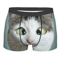 thumbnail image 5 of Uemuo Funny Cat Pattern Men's Boxer Briefs,Trunk Anti-Chafing,Comfortable, Durable, and Stylish Underwear-Large, 5 of 9