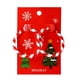 thumbnail image 1 of LUVCLS Nuevos pendientes de árbol de Navidad de peluche de moda para mujer, lindas campanas de Papá Noel para vacaciones K0a2, nuevo pendiente de Navidad Je Drop, 1 of 7