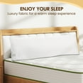 thumbnail image 5 of CshidWorld Full Body Pillow Insert for Adults - Breathable & Soft Support, 20x54 Inches, Long Bed Pillow for Side Sleeper, White, 5 of 7