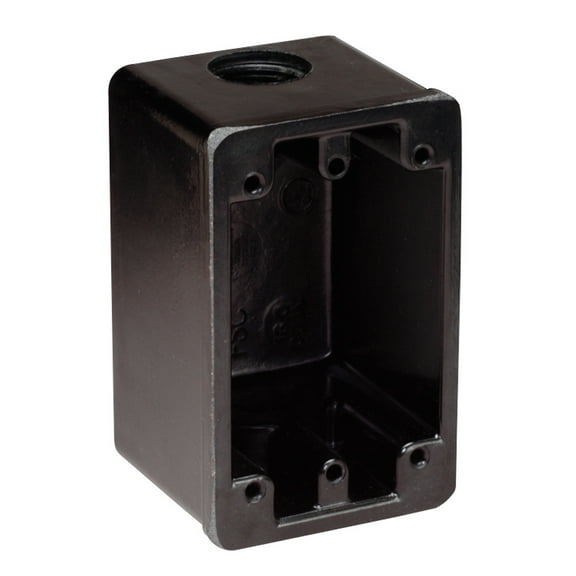 Marinco FS Box Black f/15A, 20A, 30A Receptacles | Bundle of 2