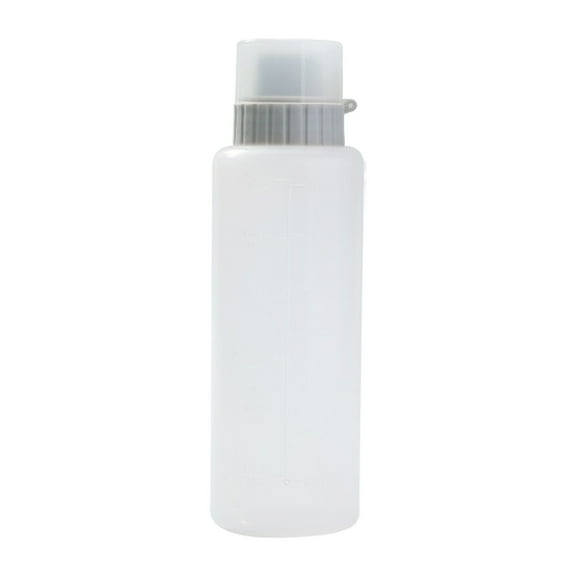 Easeky Silicone Ketchup Squeeze Bottle with Scale, Seasoning Dispenser for Oil And Sauces, Kitchen Barbecue Tool for Drawing Patterns on Cakes, 1*Seasoning Bottle