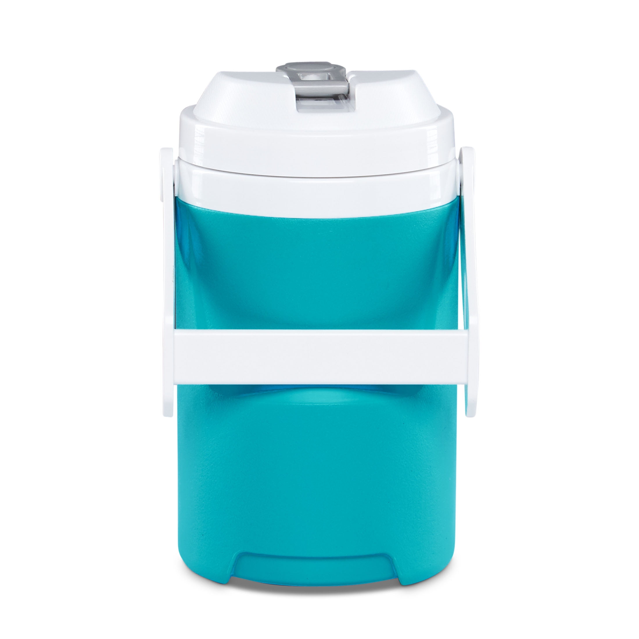 Igloo 1/2 Gallon Sports Beverage Plastic Jug with Hooks, Aqua
