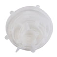 thumbnail image 1 of Funda de silicona elástica para conservación de seis piezas, resistente al polvo, para frigorífico, microondas, horno, con forma de cara sonriente, 1 of 6