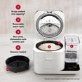 thumbnail image 5 of Hervidor de granos y arroz KitchenAid KGC3155, porcelana, 1,9 L, color blanco, 5 of 5
