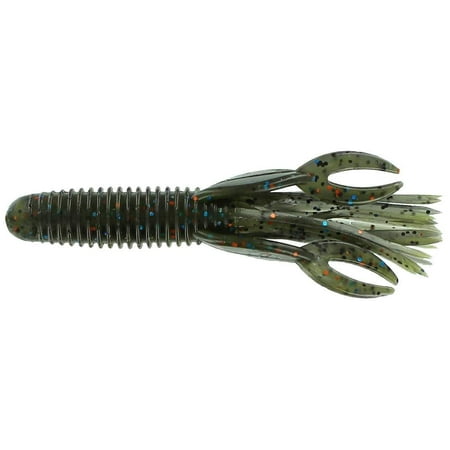 Big Bite Baits Craw Tube 4 inch Soft Plastic (Prime Rib)