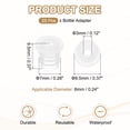 thumbnail image 2 of Adaptador de Botella Uxcell, Tapones de Adaptador de Botella para Varios Botellas 0.24"x0.12", 2 of 7
