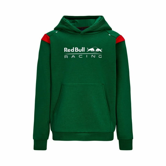 Red Bull Racing F1 Kids Sergio Perez Hooded Sweatshirt-Youth Green