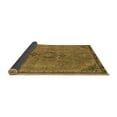 thumbnail image 2 of Ahgly Company Indoor Square Abstract Brown Modern Area Rugs, 3' Square, 2 of 4