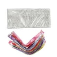 thumbnail image 1 of OPP Gift Bag, Clear Gift Bag White Heart Pattern with Ribbon for Wedding, 1 of 7